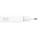 Charger PDPlug Dual 65W GaN 2xUSB-C white
