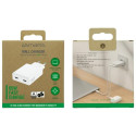 Charger PDPlug Dual 65W GaN 2xUSB-C white