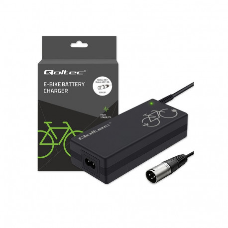 Charger for ebike 36V 42V 2A 3P XLR 18mm