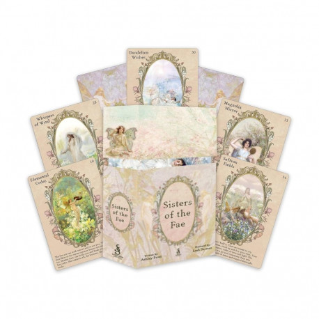 Oracle Deck - Sisters of the Fae 33 Cards Guidebook 13x10x3.2 cm 285 g