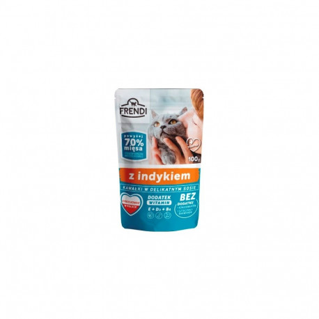 Wet Cat Food - FRENDI Turkey Sauce 100 g