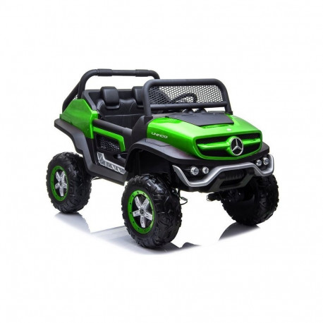 Auto na Akumulator Mercedes Unimog Zielony