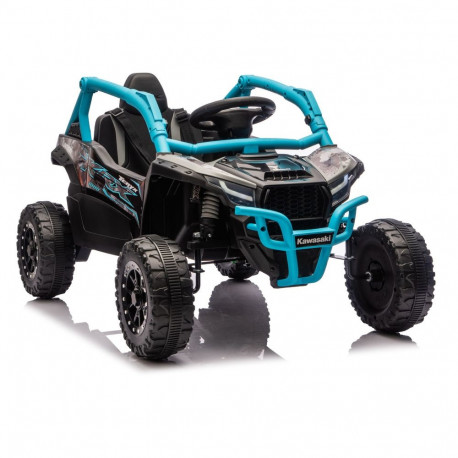 Kawasaki akutoitega auto JS330 24V5Ah, must-sinine