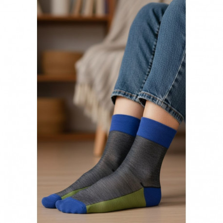 SOKISAHTEL Pierre Mantoux LIATRIS sinised õhukesed sokid 444