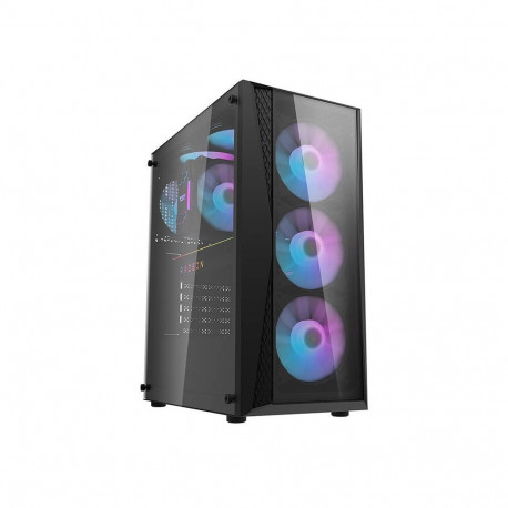 Darkflash DK352 Plus computer case (black) + 4 RGB fans