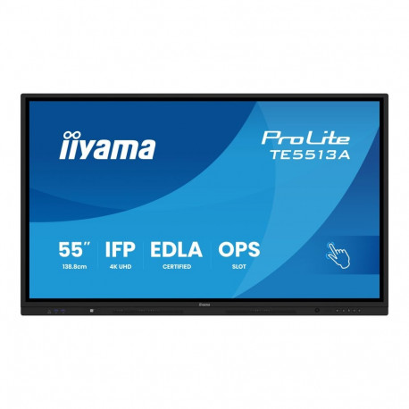 IIYAMA 55-tolline iiWare21E EDLA -Google-GMS-rakendused Android 14 8/128GB 40-punkti PureTouch IR+ n