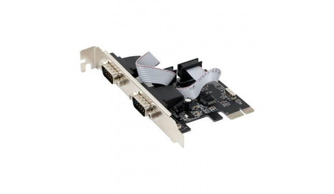 GEMBIRD SPC-22 PCI Express card 2x serial low profile