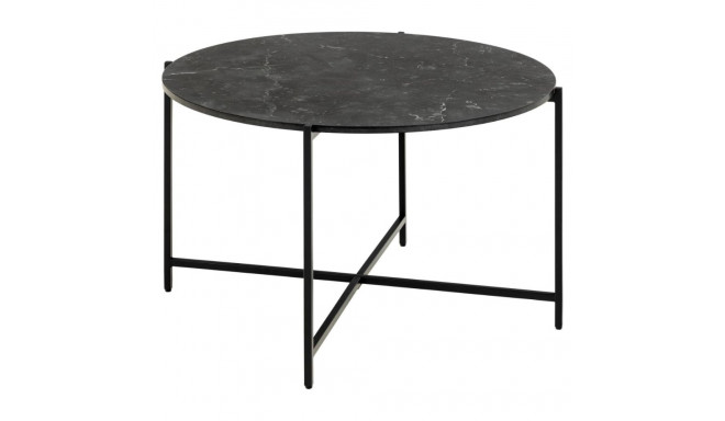 Diivanilaud LAMOINE ümmargune, must