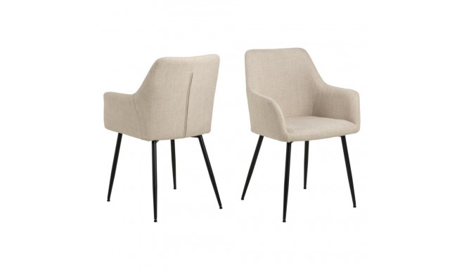 Söögitool LIZZY käetoega, beeži