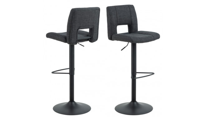 Baaritool SYLVIA kõrguse regulaatoriga, tumehall