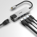 USB-jaotur C D-Link DUB-M520 Must 60 W