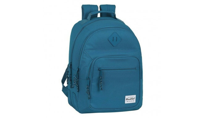 School Bag BlackFit8 Egeo Blue (32 x 42 x 15 cm)