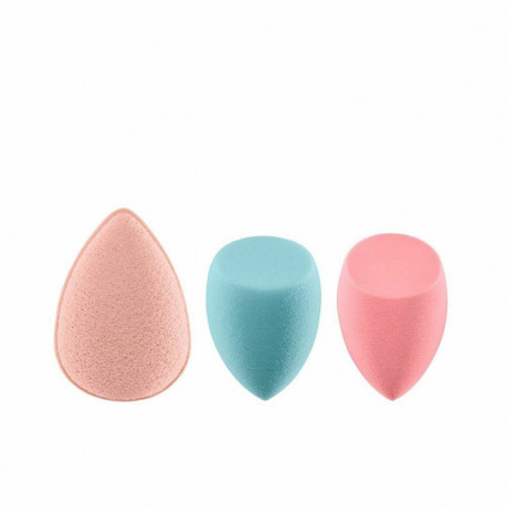 Make-up Sponge Real Techniques Pro-Matte Poreless Perfection Multicolour (3 pcs)