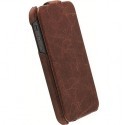 Krusell protective skin Tumba for iPhone 5, brown