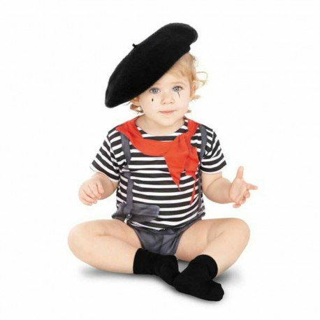 Costume for Babies My Other Me Mime - 6 Months