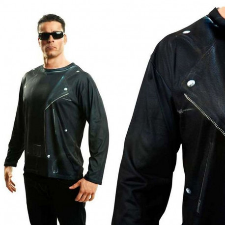 Costume for Adults My Other Me Killer Machine Terminator - S