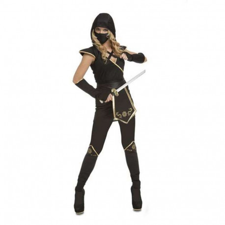 Maskeraadi kostüüm täiskasvanutele My Other Me Must Ninja Üks suurus L (5 Tükid)