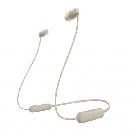 Bluetooth Headphones Sony WI-C100 Beige