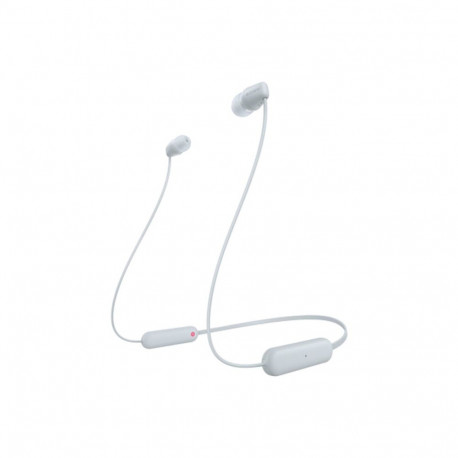 Bluetooth Headphones Sony WI-C100 White (1 Unit)