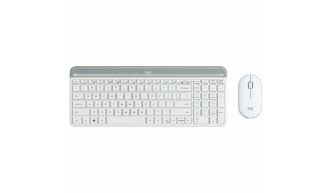 Keyboard and Wireless Mouse Logitech 920-009199 Spanish Qwerty Spanish