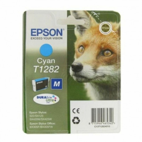 Original Ink Cartridge Epson Cartucho T1282 cian Cyan