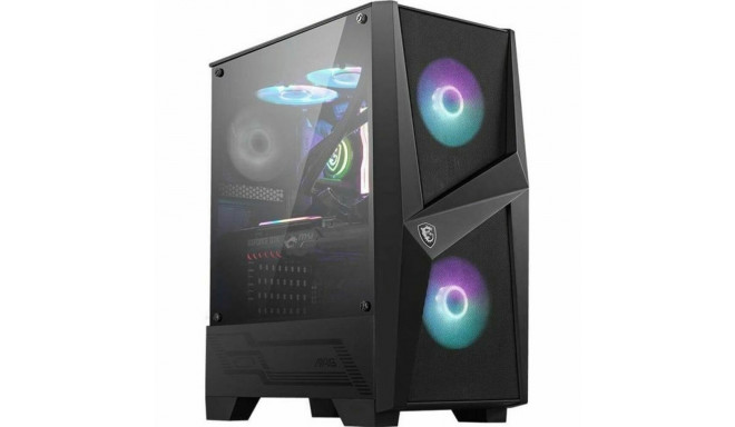 ATX Semi-tower Box MSI Mag Forge 100m Black