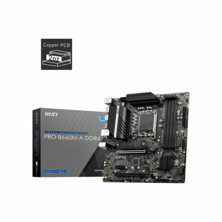 Emaplaat MSI PRO H610M-G DDR4 LGA 1700 Intel