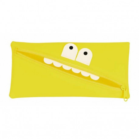 Holdall Safta Yellow 22 x 11 x 1 cm Face