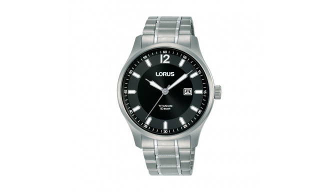 Meeste Kell Lorus RH995QX9 Must Hõbedane