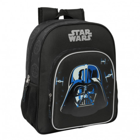 School Bag Star Wars Rebellion Black 32 x 38 x 12 cm