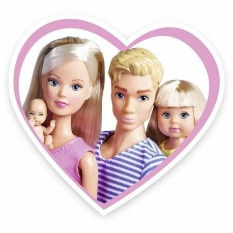 Baby doll Simba Steffi Love - Familia Feliz