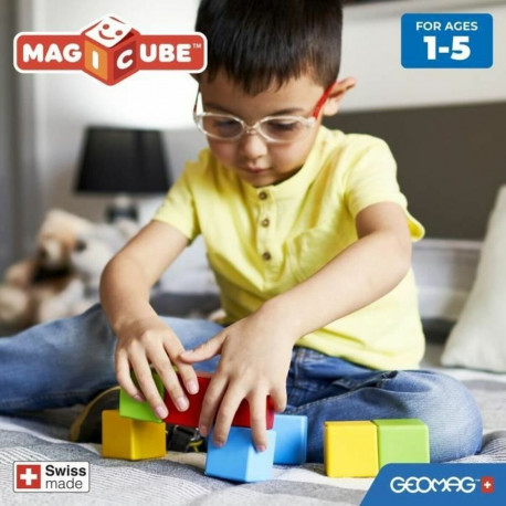 Konstruktsioon komplekt Geomag Magicube Recycled Creative Set