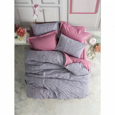 Duvet cover set Purple Pink 220 x 240 cm
