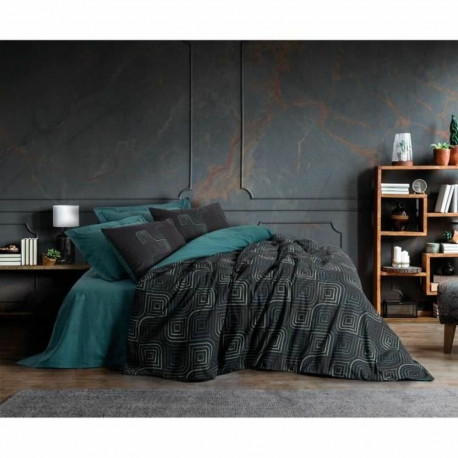 Duvet cover set Black 220 x 240 cm