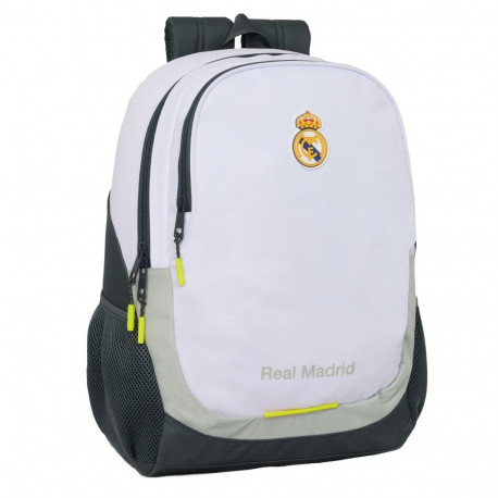 School Bag Real Madrid C.F. White 32 x 44 x 16 cm