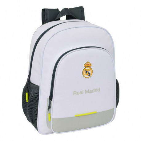 Kooliseljakott Real Madrid C.F. Valge 32 x 38 x 12 cm
