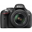 Nikon D5200 + 18-55mm VR + 55-200mm VR Kit, black