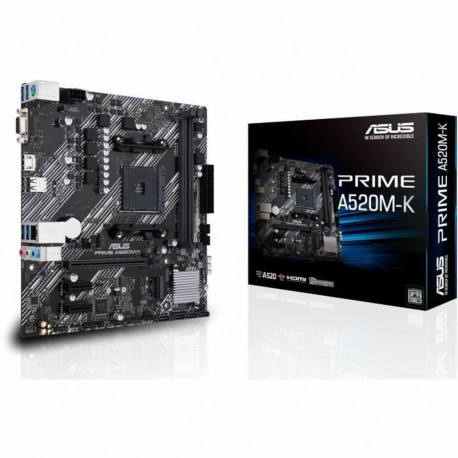 Emaplaat Asus AMD A520 AMD AM4