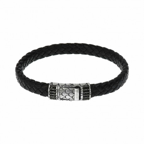 Men's Bracelet Albert M. WSOX00495.BLK