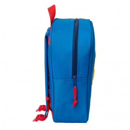 School Bag Superman Blue