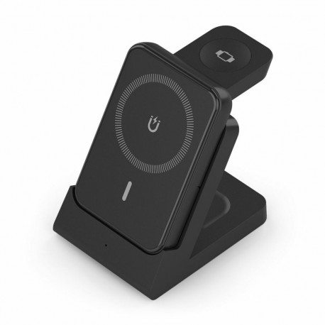 Juhtmevaba Laadija Aisens USB-C 4IN1 15WACCS Must 15 W 50 W