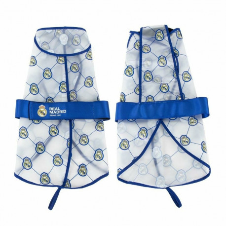 Dog raincoat Real Madrid C.F. Blue S