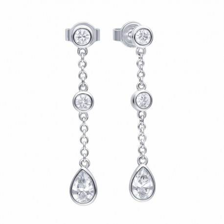 Ladies' Earrings Diamonfire 6220811082 3 cm