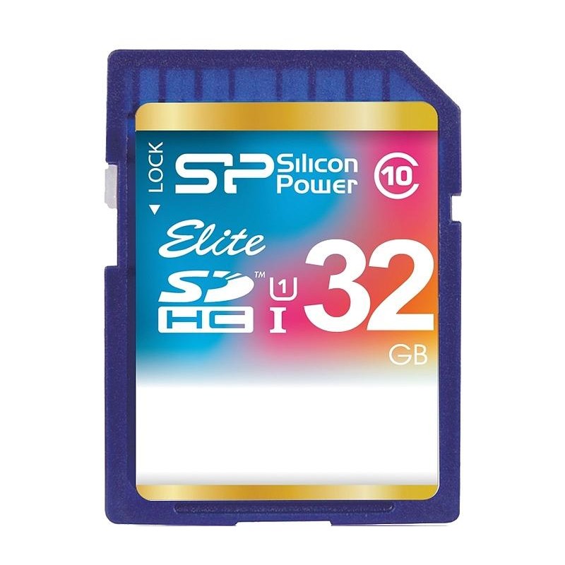 Silicon Power mälukaart SDHC 32GB Elite