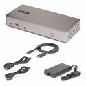 USB Hub Startech 150UE-USB4DOCKTRIPLE Grey