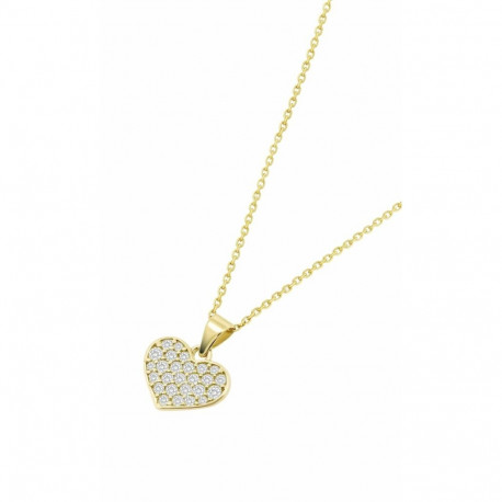 Ladies' Pendant Lotus HIN00164/45 Golden