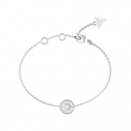 Naiste Käevõru Guess JUBB05555JWRHS Hõbedane