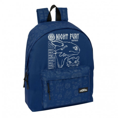 School Bag Safta Dark blue 33 x 42 x 15 cm