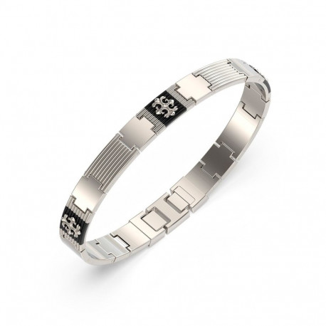 Men's Bracelet Guess JUMB05065JWSTBKT-U Silver