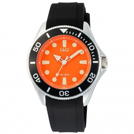 Meeste Kell Q&Q GENT DIVER BLACK (Ø 41 mm)